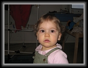 07/03/2007 : Chloé le jour de son anniversaire... 1 AN !