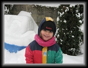 10/01/2010 : Apparemment elle apprécie la neige