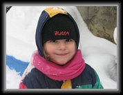10/01/2010 : Toujours Chloé dans la neige