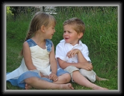 04/08/2007 : Les retrouvailles de Manon & Evan ! Quelle joie !